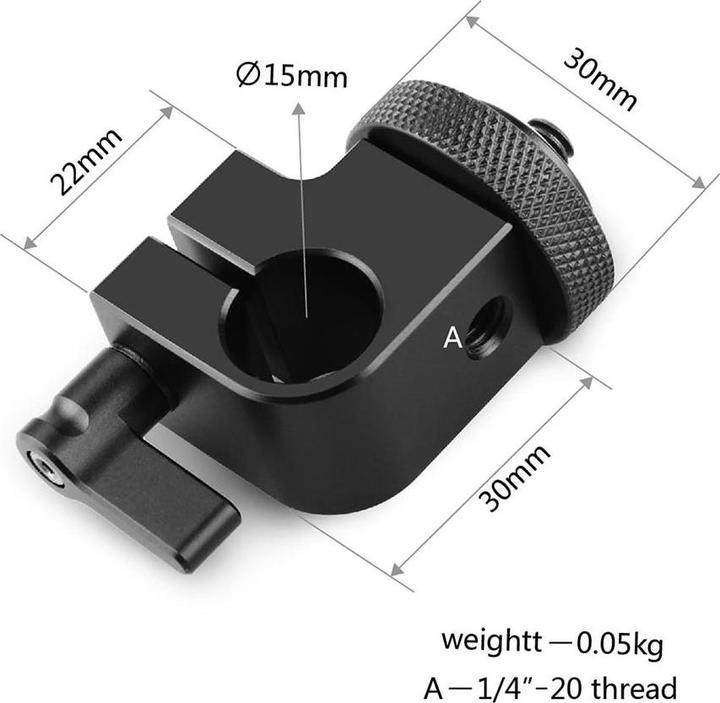 Image du produit SmallRig Single RailBlock 860