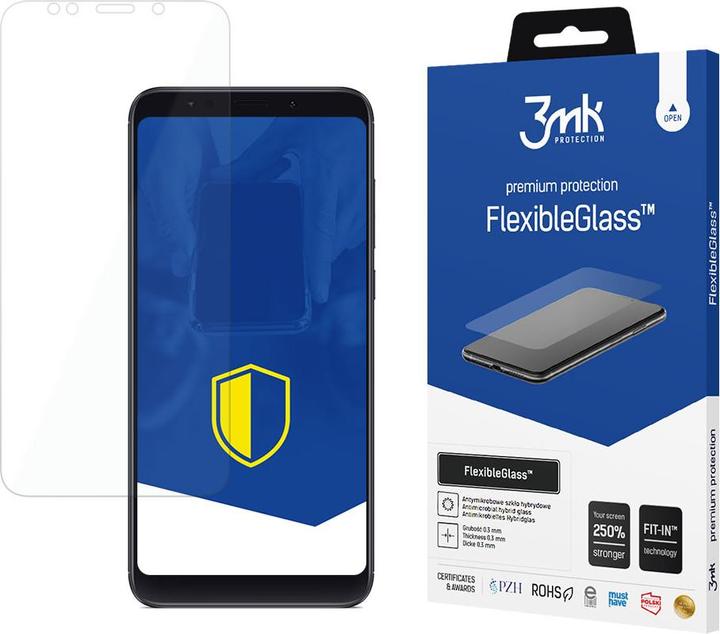 Produktbild 3MK hybrid glass Flexible 2.5D for Xiaomi Redmi 5 Plus (1 Stück, Xiaomi Redmi 5 Plus)