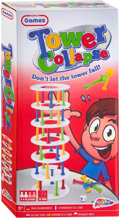 Grafix Tower Collapse Kids Spel (Multilingual)