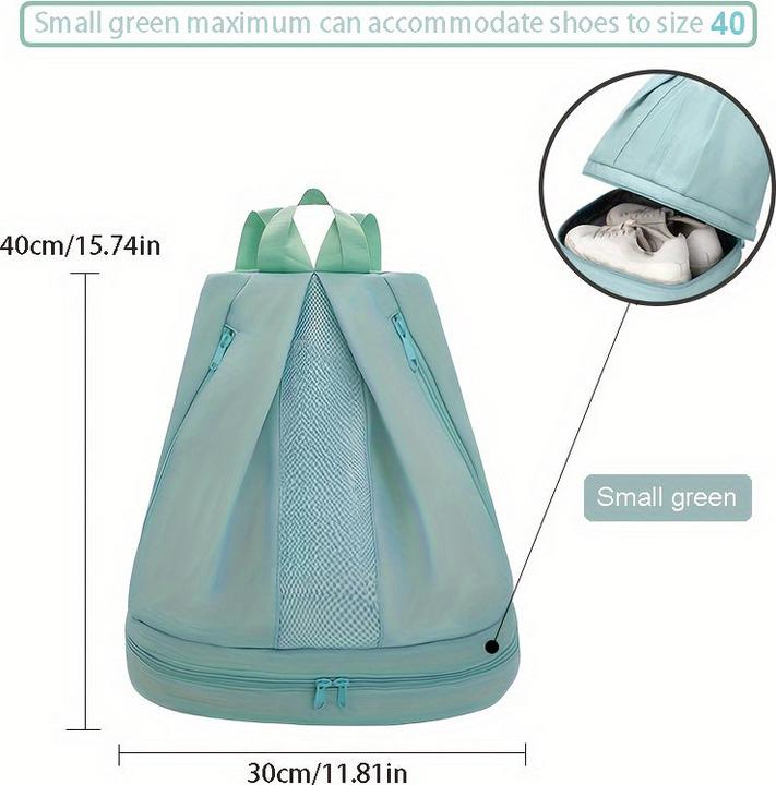 Actual product image Only-Bags.Store Shoe Bag, Outdoor Sport Fitness Gym Bag, Waterproof Beach - Perfect Travel Storage Backpack
