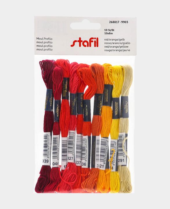 Rot, Gelb, Orange