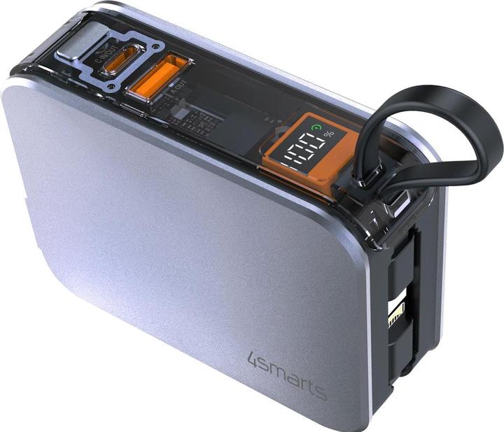 Productafbeelding 4smarts 3in1 hybride oplader Lucid (10000 mAh, 20 W, 37 Wh)