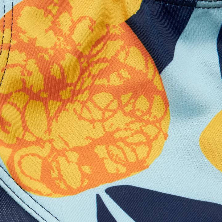 Produktbild Nabaiji Sportbikini Oberteil Mädchen - 100 Vega Hotu orange/grün (122)