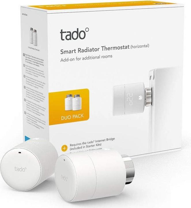 Produktbild tado° Smartes Heizkörper-Thermostat - Duo Pack