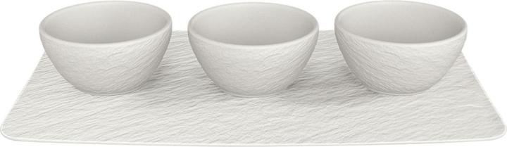 Set Dipschälchen 4tlg. Manufacture Rock blanc
