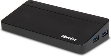 Immagine prodotto Hamlet XHUB70036 hub di interfaccia USB 3.2 Gen 1 (3.1 Gen 1) Type-B 5000 Mbit/s Nero (USB-B, 7 Porti)