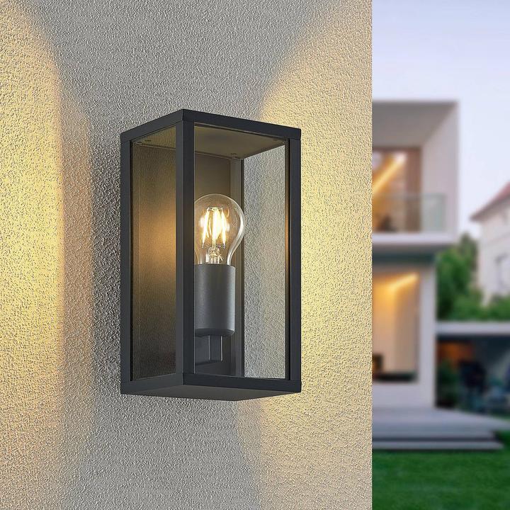 Image du produit Lindby Applique murale d'extérieur Peldar, simple flamme (E27, IP44)