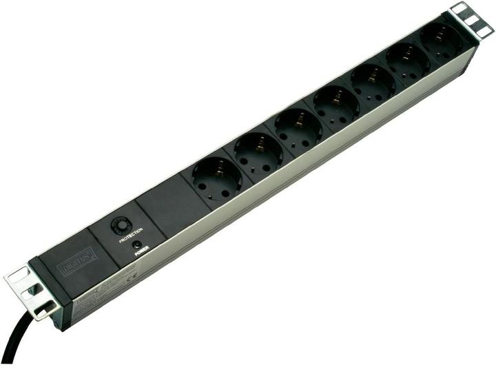 Actual product image Digitus Professional DN-19 PDU-7SO (7 x, CEE 7/4, 2 m)