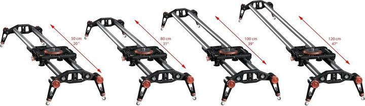Actual product image Walimex pro per Carbon Video Slider Pro 120 (Slider)