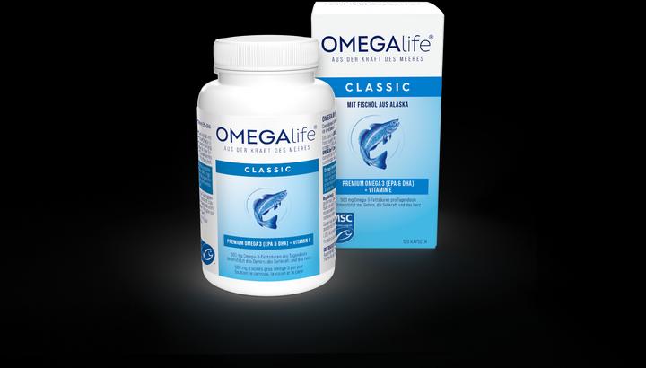 Produktbild Omega-Life Classic (120 Stück, Kapseln, 235 g)