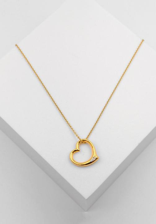 Immagine prodotto Muau Cuore dondolante (750, Oro bianco, Oro giallo 18 carati)