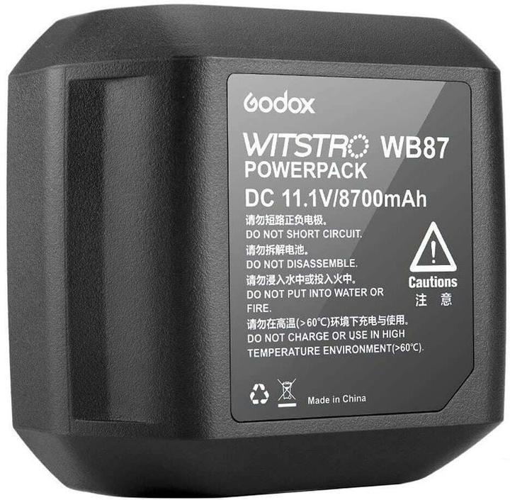 Actual product image Godox WB87 Battery, for AD600 series