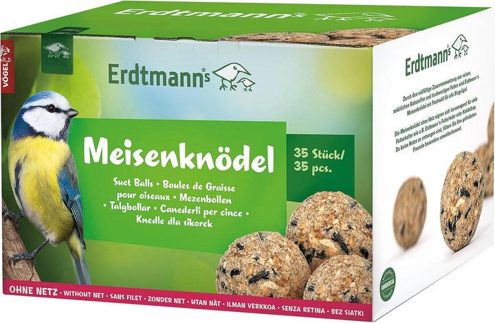 Erdtmann 35er Meisenknödel ohne Netz im Karton (35 x, 3.30 kg)