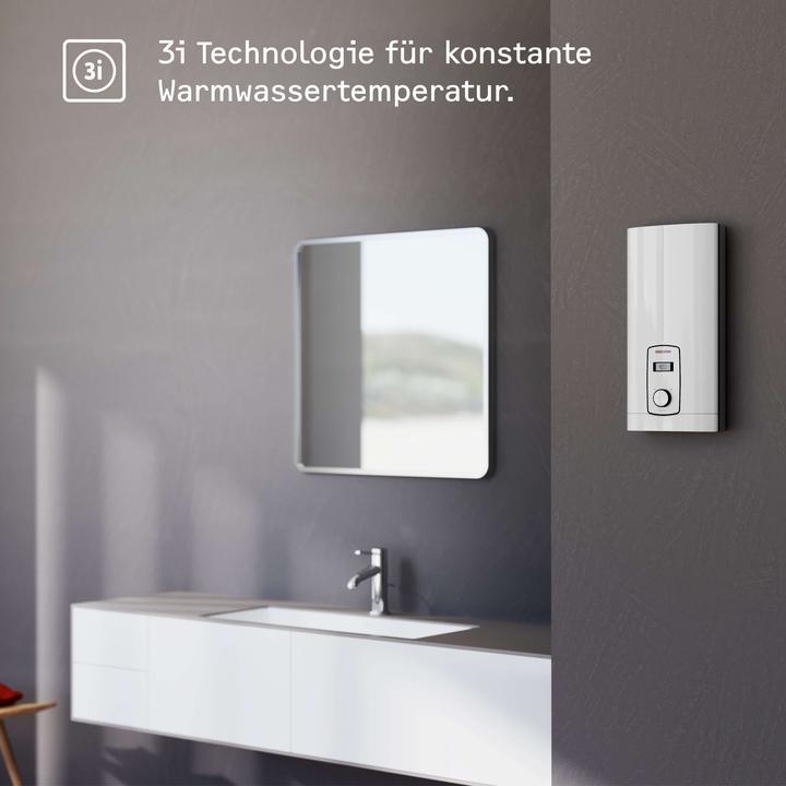 Produktbild Stiebel Eltron DHB-E 18 LCD 25A Elektronischer Durchlauferhitzer, gradgenaue Temperatur dank 3i Technologie