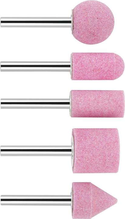 Produktbild Bosch Professional Zubehör PRO Steel Schleifstiftset, 25 x 24, 15 x 30, 15 x 30, 25 x 25, 20 x 25 mm, G60, 5-tlg. (60)