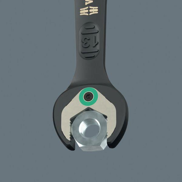 Actual product image Wera 6000 Black Edition Joker 11 Set 1 Maul/Ringratschenschl