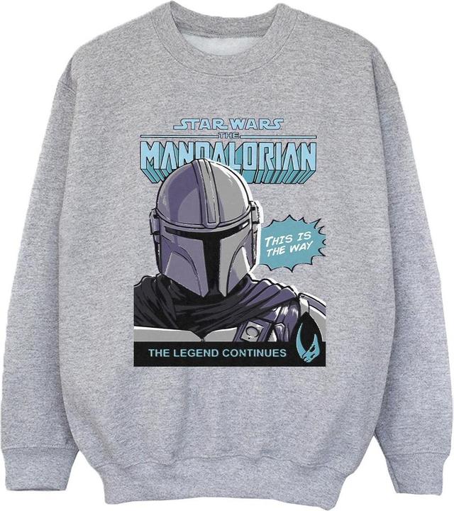 Produktbild Star Wars Mando Comic Cover Sweatshirt Mädchen (140, 146)