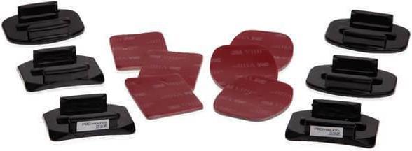 Actual product image PRO-mounts Flat & Curved Mounts for GoPro