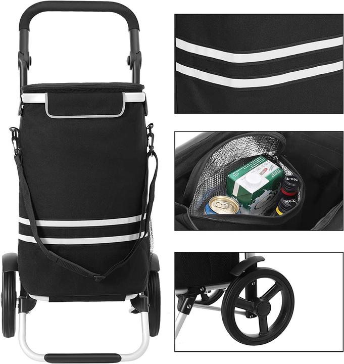 Actual product image Songmics Shopping Trolley