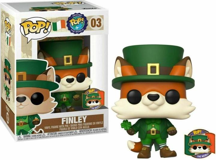 Immagine prodotto Funko POP! Il giro del mondo - Irlanda - Finley con spilla