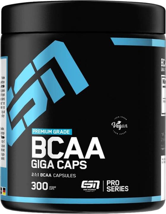 Actual product image ESN Bcaa Giga Caps (300 Piece, 300 g)