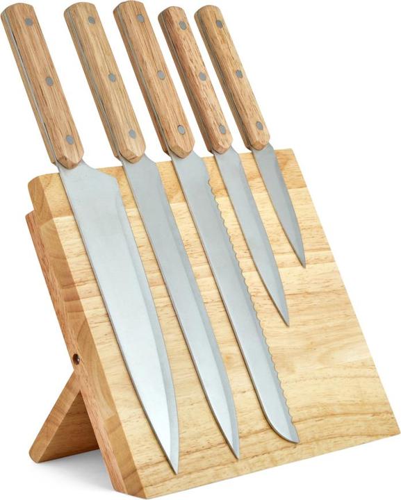 Produktbild Livoo Set aus 5 Messern und magnetischer Halterung