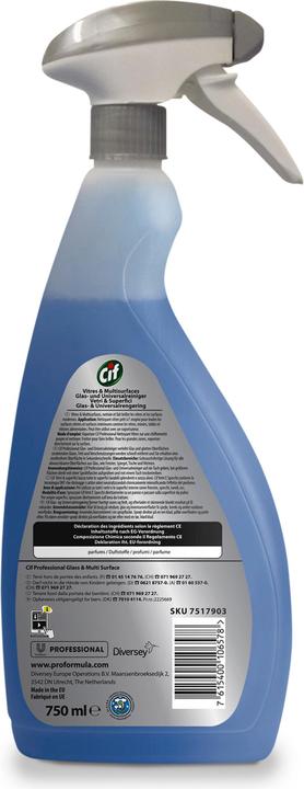 Image du produit Cif Prof.Verre et surfaces 750ml