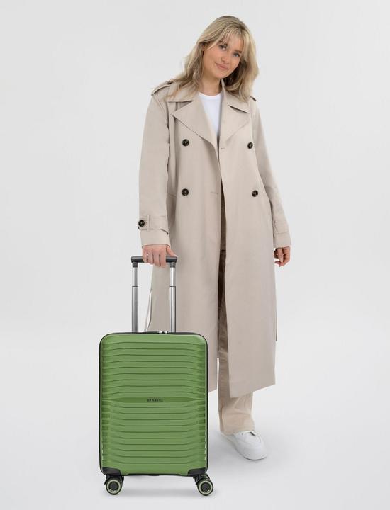 Immagine prodotto Stratic Carrello da cabina a 4 ruote Shine 55 cm (34 l, Bagaglio a mano (fino a 50 litri))