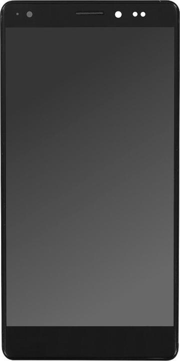 Produktbild OEM Display-Einheit + Rahmen für Huawei Mate S schwarz, ohne Logo (Display, Huawei Mate S)