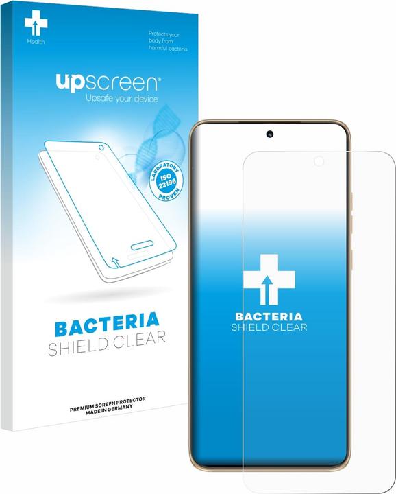 Produktbild upscreen Schutzfolie Displayschutz Displayschutzfolie Folie Klar antibakteriell (1 Stück, Motorola Edge 50 Neo)