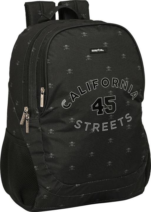 Safta Schulrucksack California Schwarz 32 x 44 x 16 cm