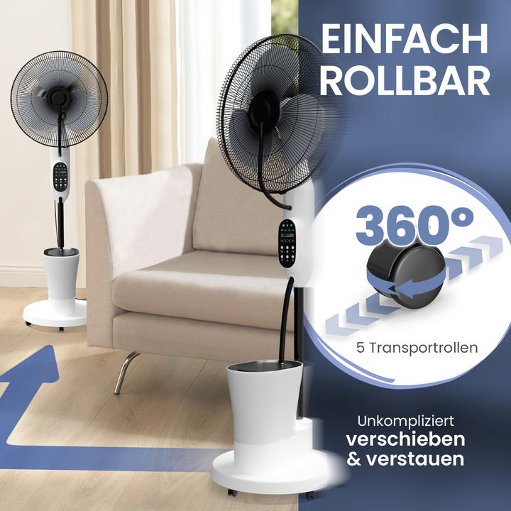Actual product image Eloneo Standventilator mit Luftbefeuchtung