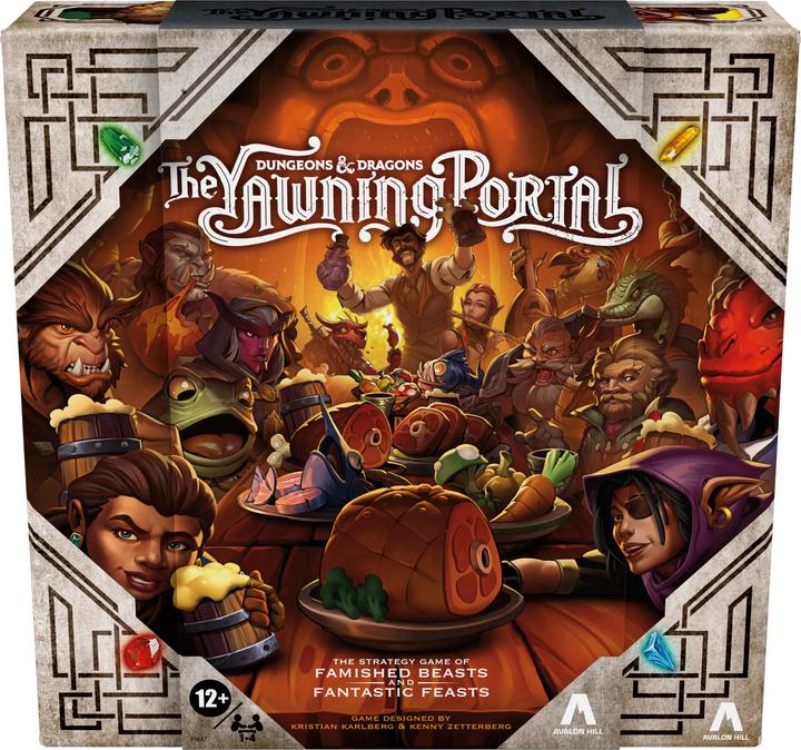 Immagine prodotto Hasbro Dungeons & Dragons: The Yawning Portal, gioco da tavolo di strategia D&D da 1 a 4 giocatori, giochi