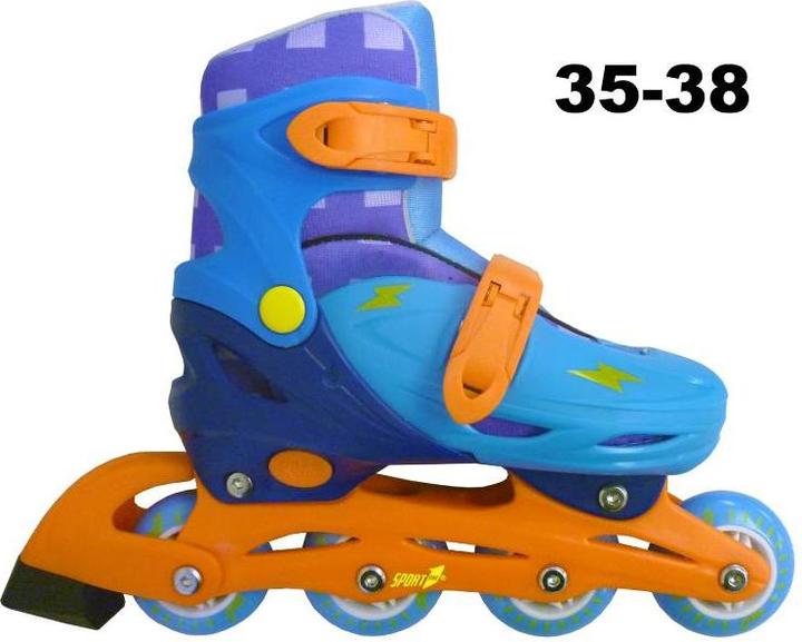 Immagine prodotto Power Play Sport1 "Easy Roller" Blå inlinere Rulleskøjter til børn str. 35-38 (37)