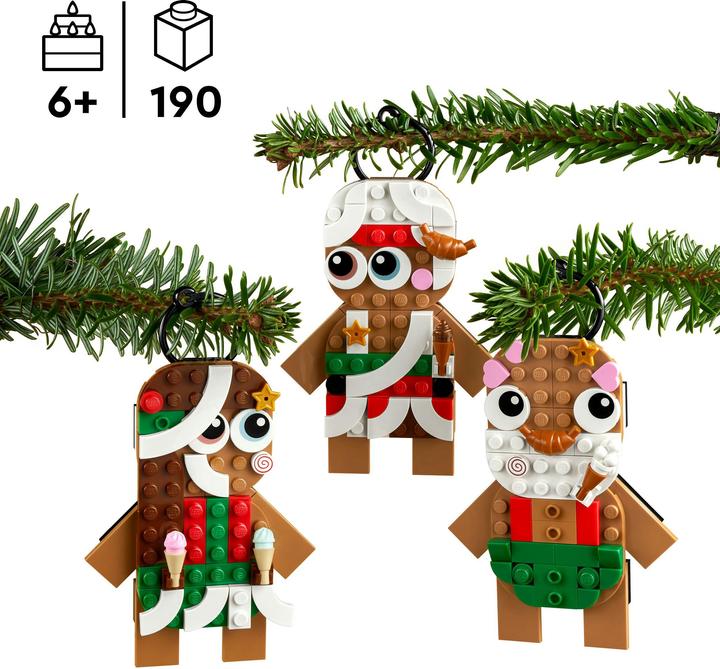 Immagine prodotto LEGO Omino di pan di zenzero (40642, Set stagionali LEGO)