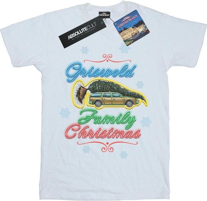 Actual product image National Lampoon´s Vacation Girls Griswold Family Christmas Cotton T-Shirt (152, 158)