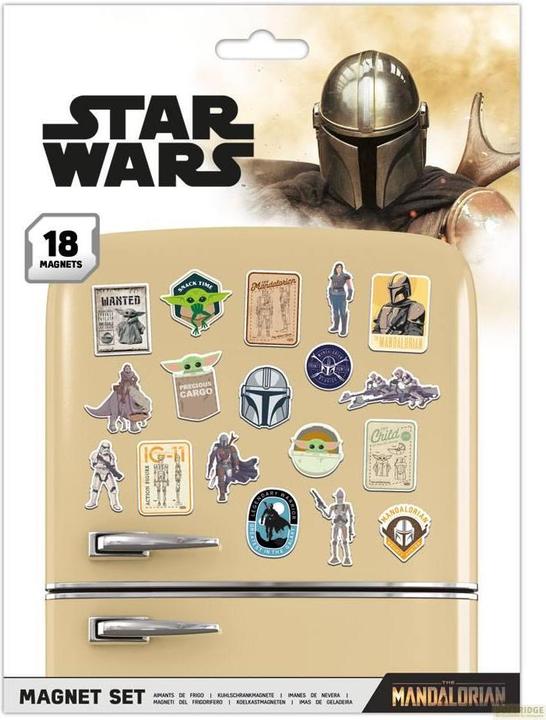 Actual product image Pyramid THE MANDALORIAN - Bounty Hunter - Set de magnets (20 x)