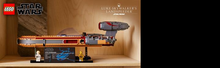 Image du produit LEGO Star Wars - Le landspeeder de Luke Skywalker (75341, LEGO difficiles à trouver)