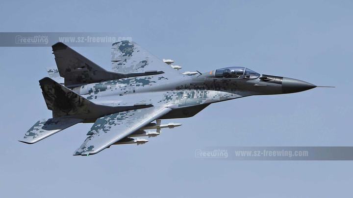 Produktbild Freewing MiG-29 Fulcrum PNP Camo 80mm Jet EDF 6S