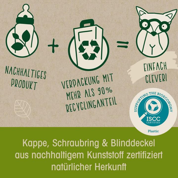 Produktbild NIP Weithalsflasche 'Cherry Green' Boy (240 ml)
