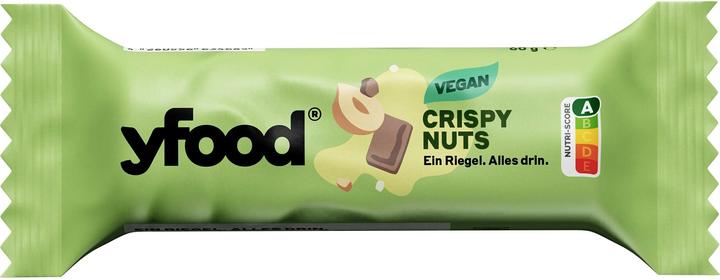 Image du produit YFood Barre protéinée végétalienne (Brownie, Chocolat, 12 pcs, 800 g)