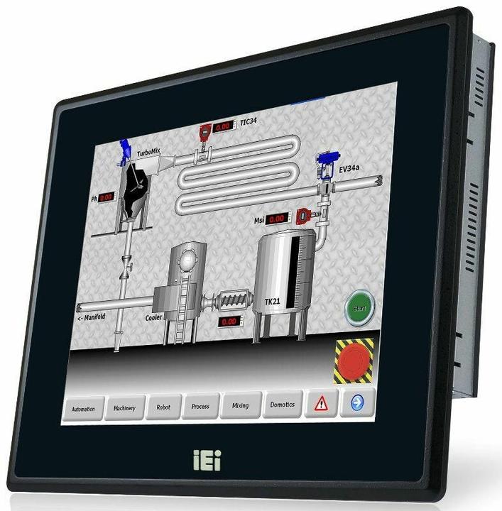 Produktbild Moxa 12" PANEL PC, INTEL J1900 2GHZ
