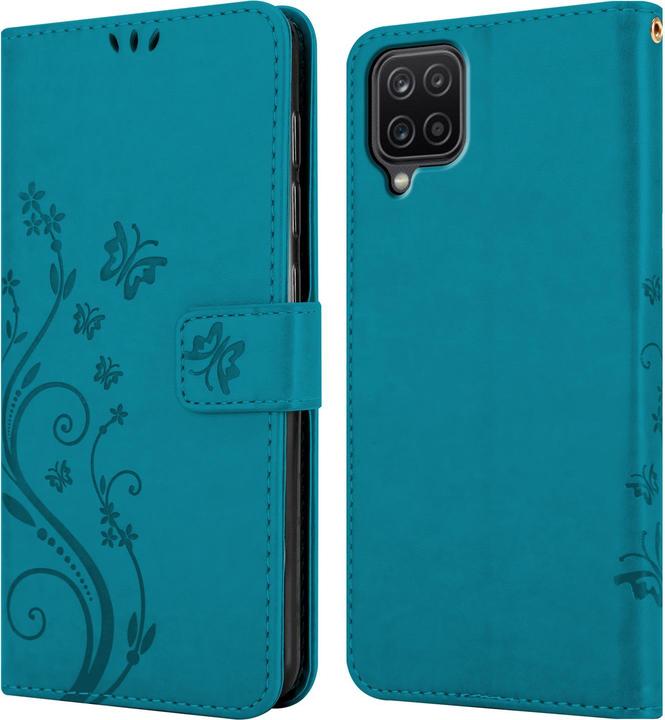 Actual product image Cadorabo Flower Book Cover (Samsung Galaxy A12)