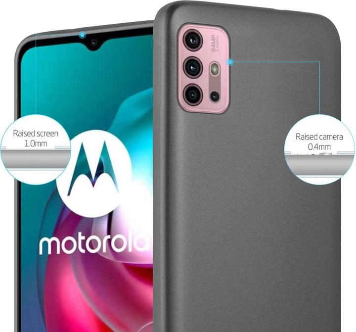 Produktbild Cadorabo TPU Matt Metallic Hülle (Motorola Moto G10, Motorola Moto G30)