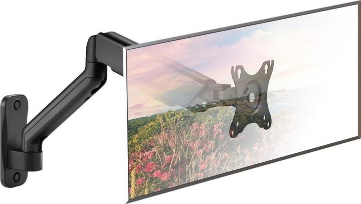 Produktbild Techly Wandhalterung drehbar für 1 Display 17-32" mit Gasfed (Wand, 32", 9 kg)
