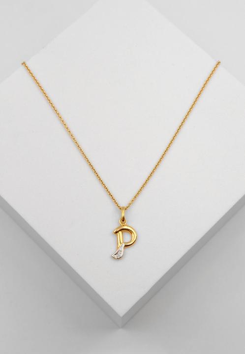 Produktbild Muau Buchstabe (750/18 K Gelbgold)