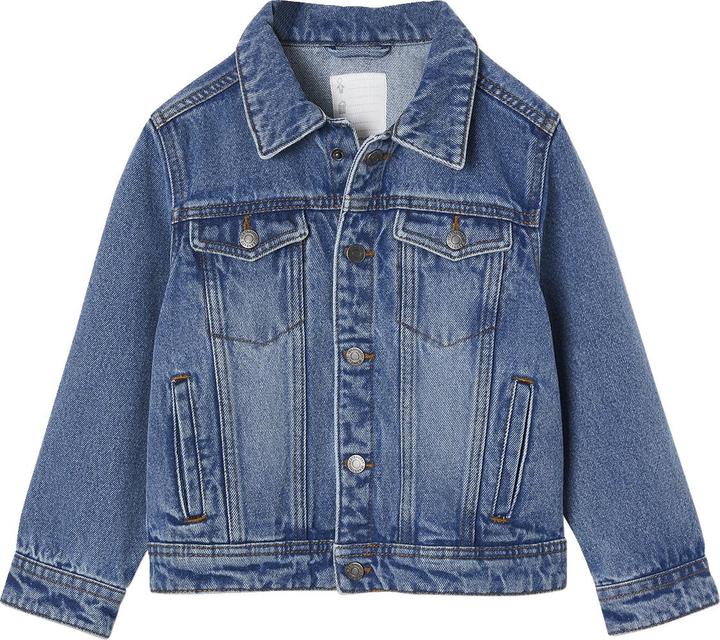 Actual product image Vertbaudet Jungen Jeansjacke mit Steppnähten (98)
