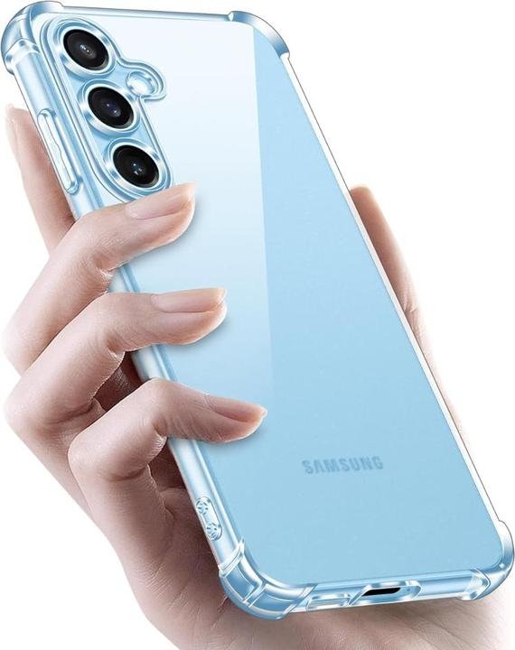 Actual product image Screenguard Crystal Soft Airbag Bumper (Samsung Galaxy S24 FE)