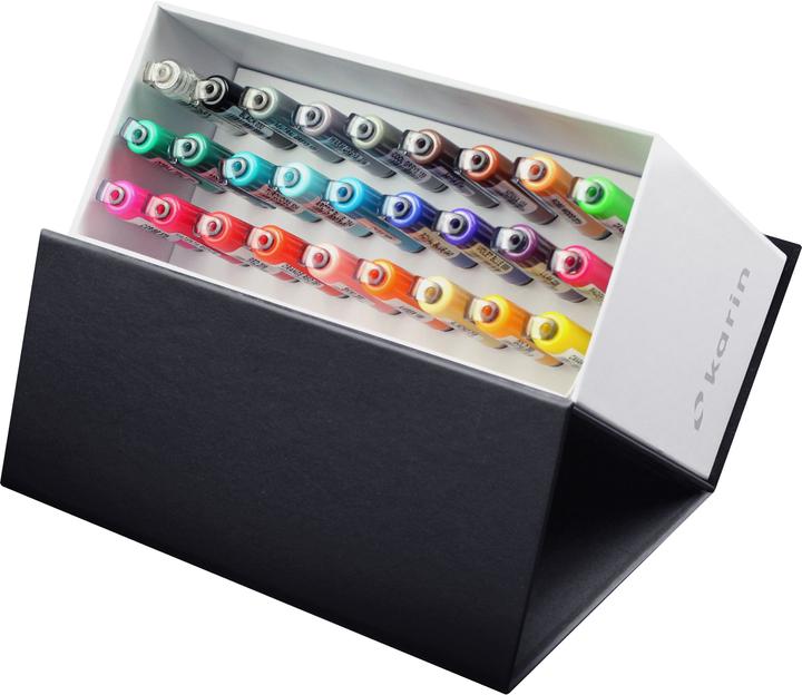 Actual product image Karin Brush Marker Pro Mini Box (Multinational, 27 x)