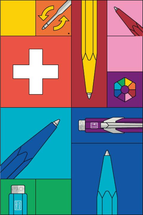 Produktbild Caran d'Ache 849 Colormat-X mit Etui (Blau, 1 x)